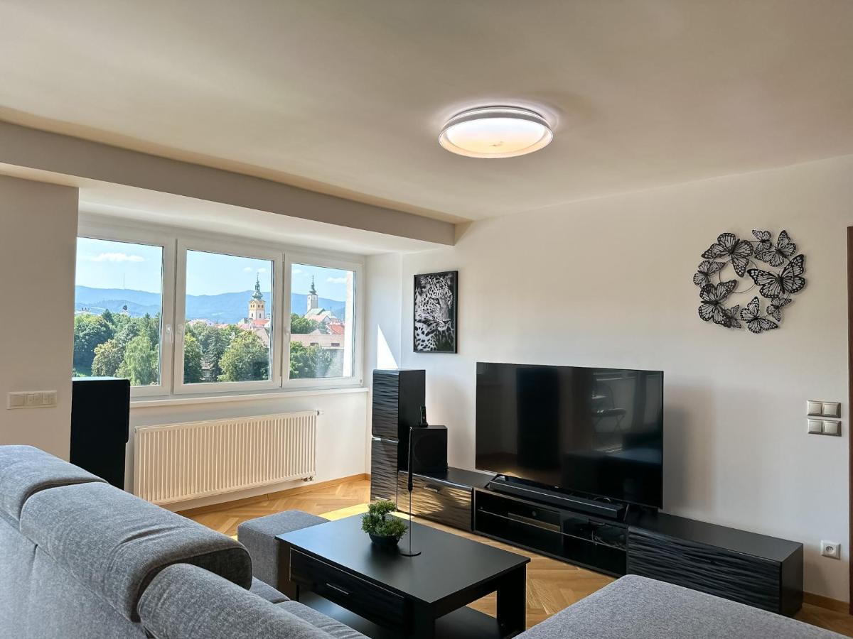Lux Residence, A/C, Vip Parking, City View Banská Bystrica Esterno foto